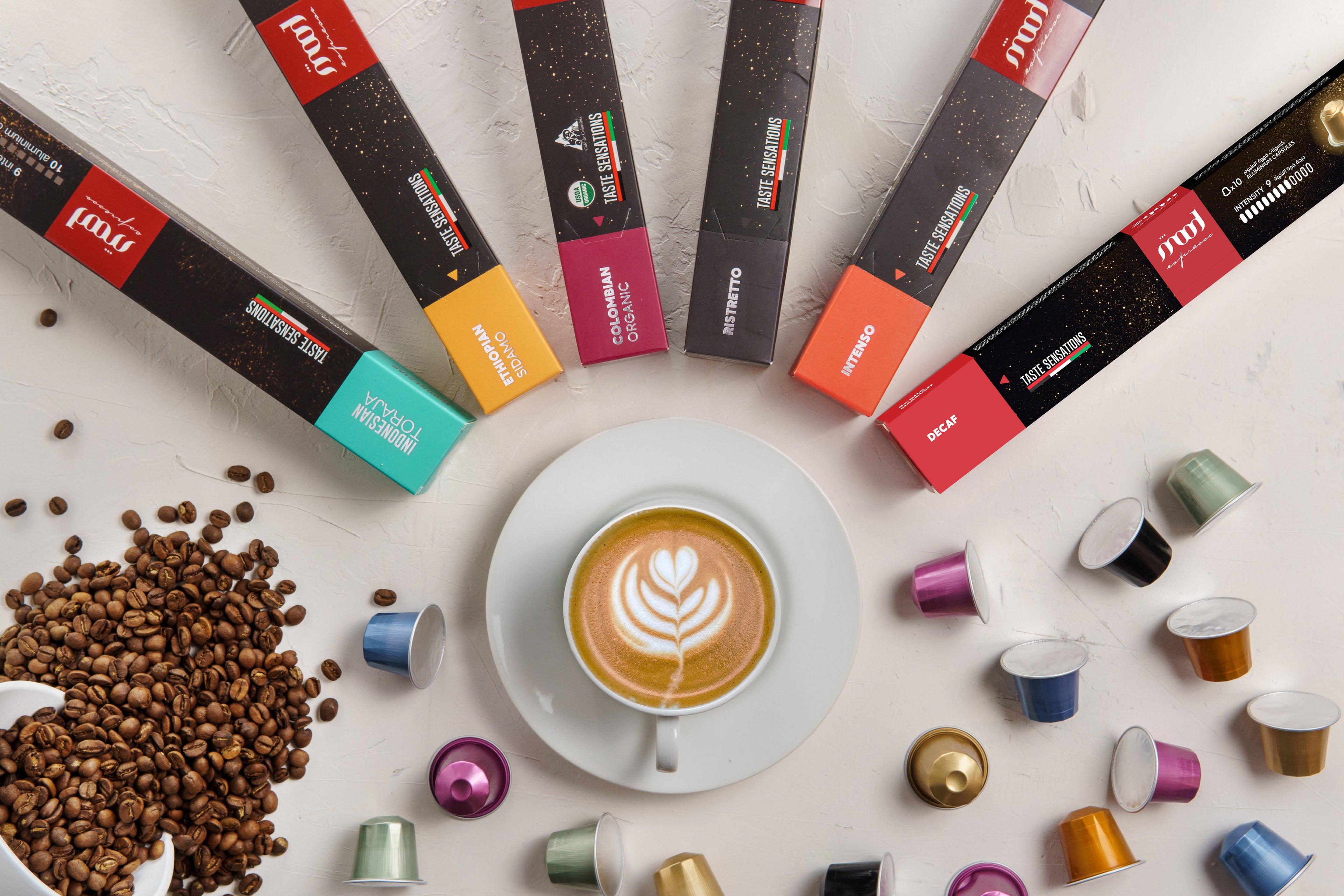 coffee capsule offer Moodespresso UAR roastery,Coffee offer bundle packs local roasted high quality
