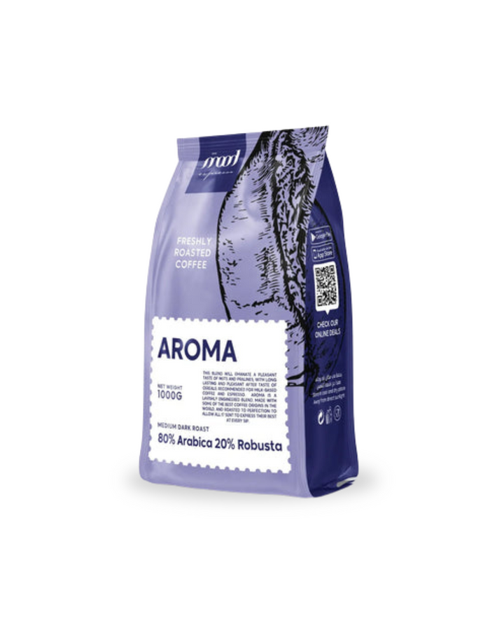 Mood Espresso Roasted Coffee Beans - Aroma 1000 g