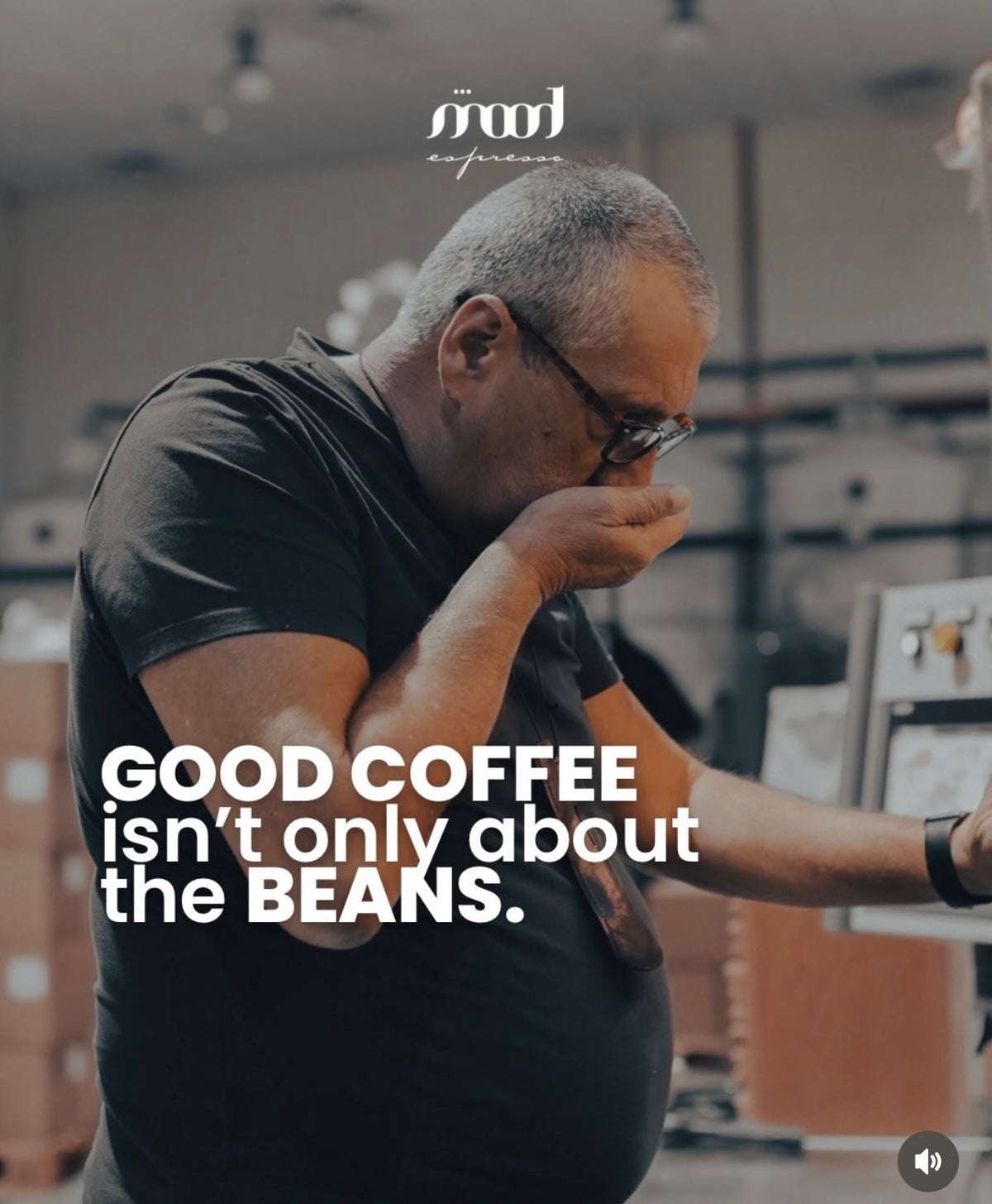 Mood Espresso coffee tasting at the roastery