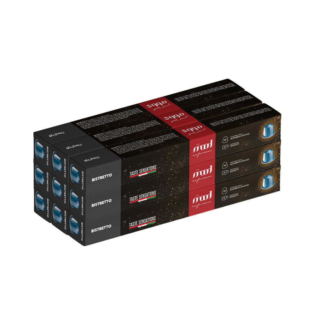 pack of 9 ristretto