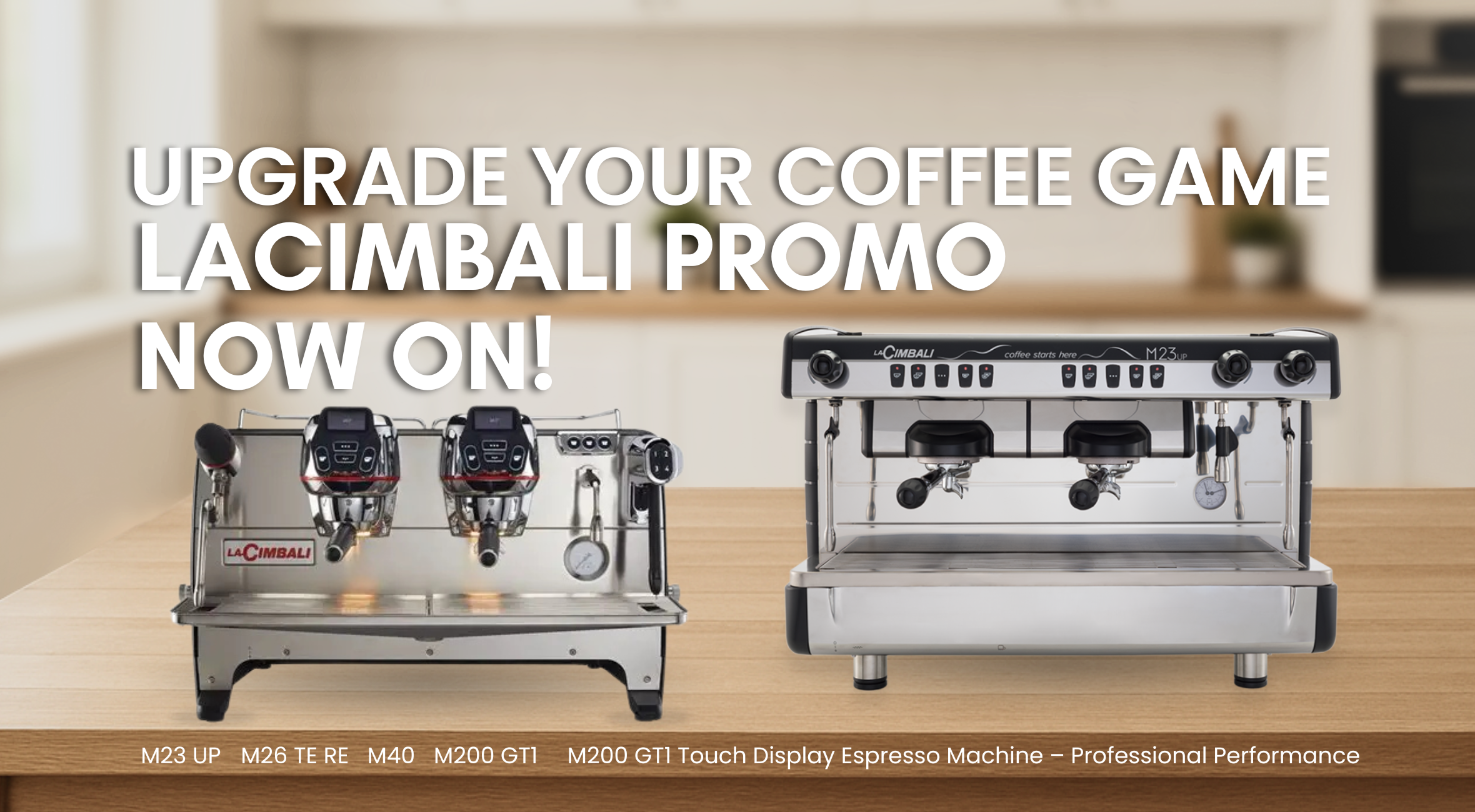 LaCimbali Coffee Machines – Special Offer