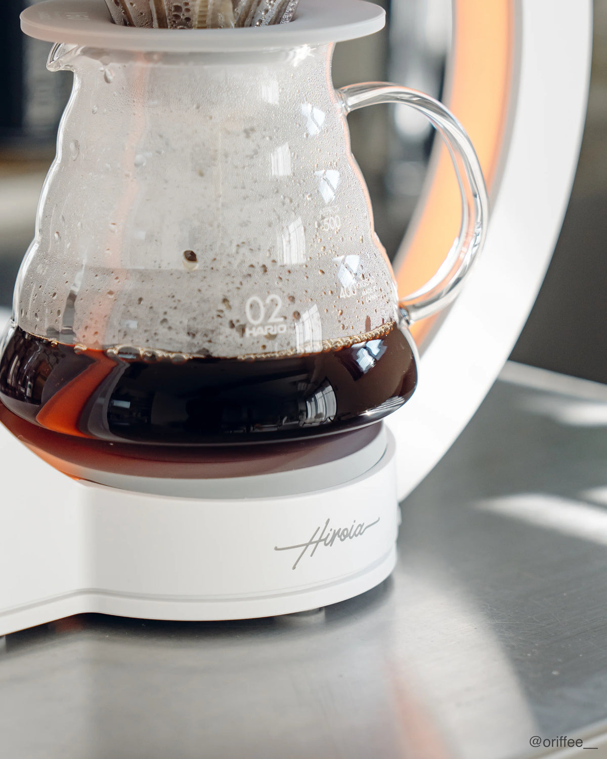 HIROIA HIKARU V60 Smart Brewer UAE - Mood Espresso HIROIA HIKARU V60 Smart Brewer UAE - Mood Espresso