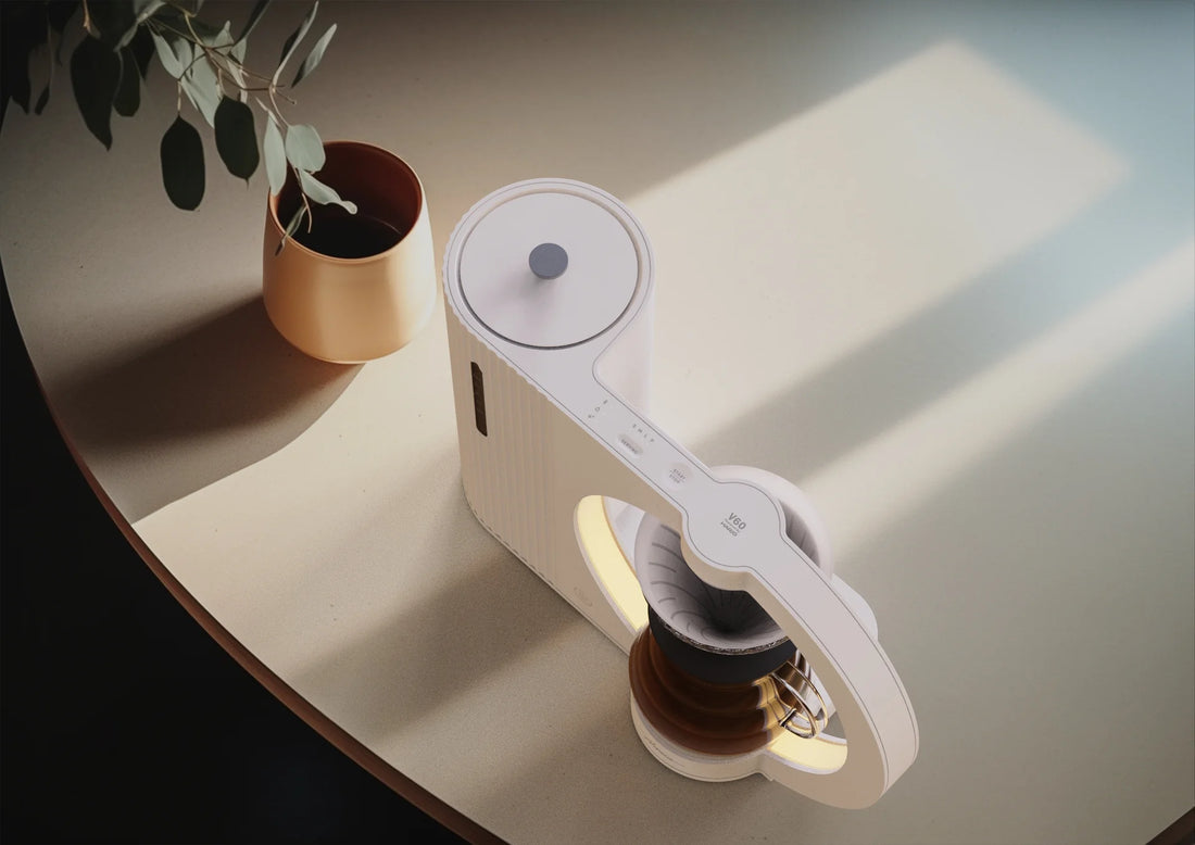 HIROIA HIKARU V60 Smart Brewer – Automatic Pour Over Coffee Machine