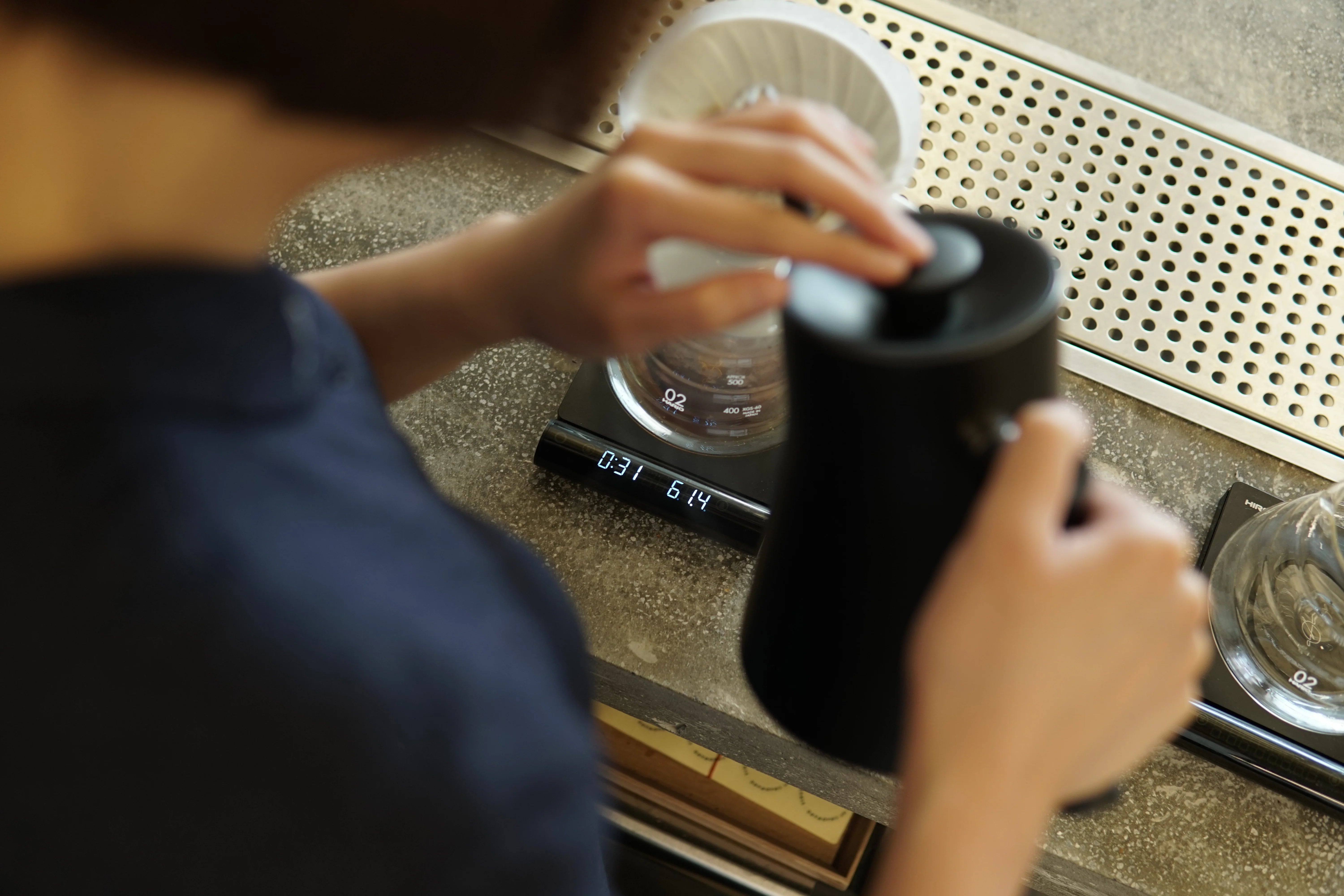 HIROIA JIMMY Smart Coffee Scale – Bluetooth Espresso & Pour Over Scale