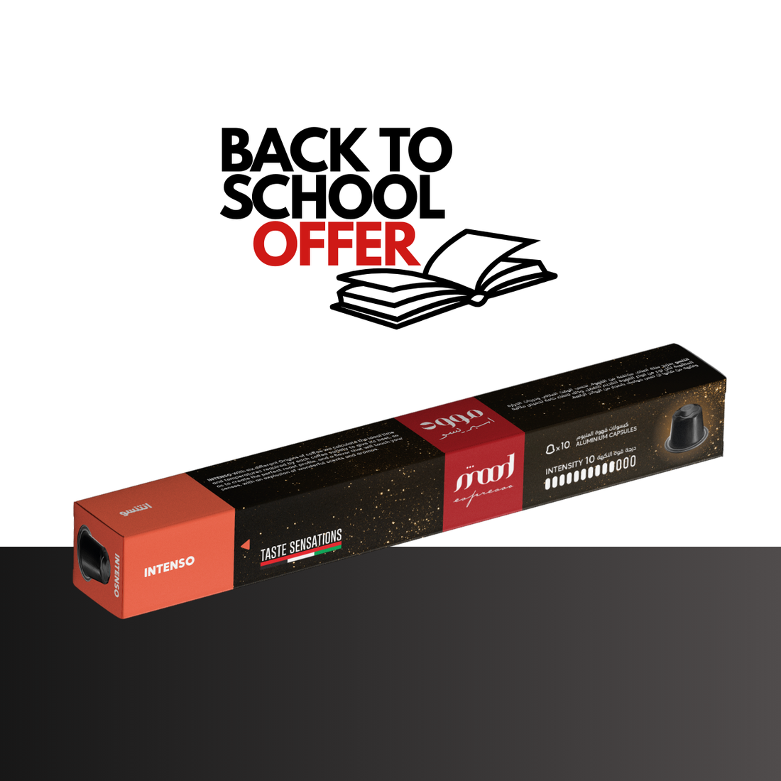 Intenso – Nespresso Compatible Aluminium Capsules, 10 Pods – Back to School 20% OFF 🎒☕