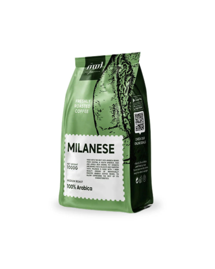 3+1 Free: Roasted 100% Arabica Coffee Beans – Milanese 1000g