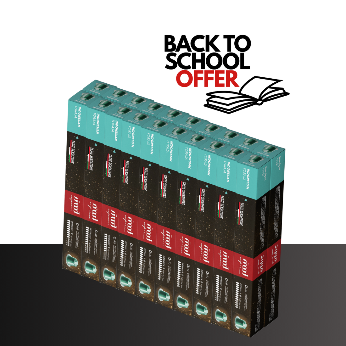 Indonesian Toraja Coffee Bundle – 200-Pod Collection – Back to School 20% OFF 🎒☕