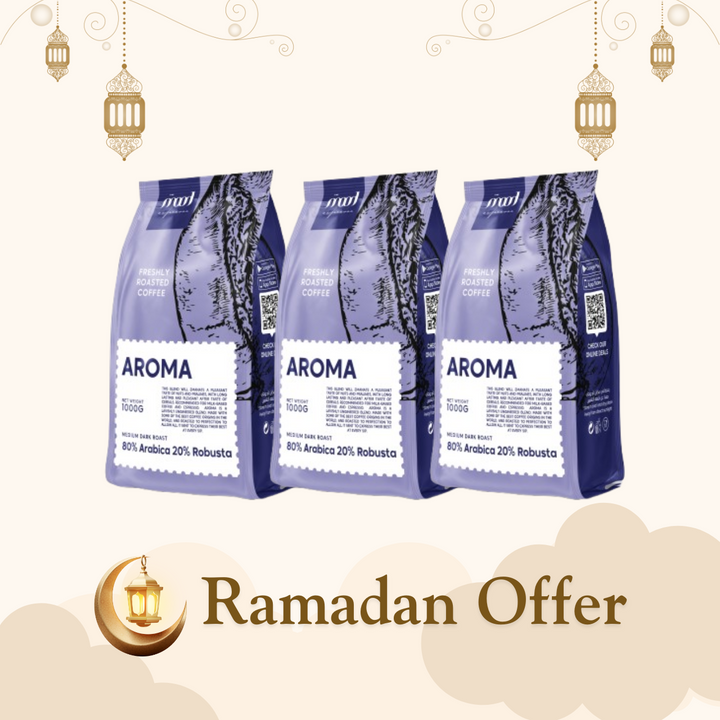 Mood Espresso Aroma Bundle - 3kg (Pack of 3) - Ramadan Month Exclusive🌙☕