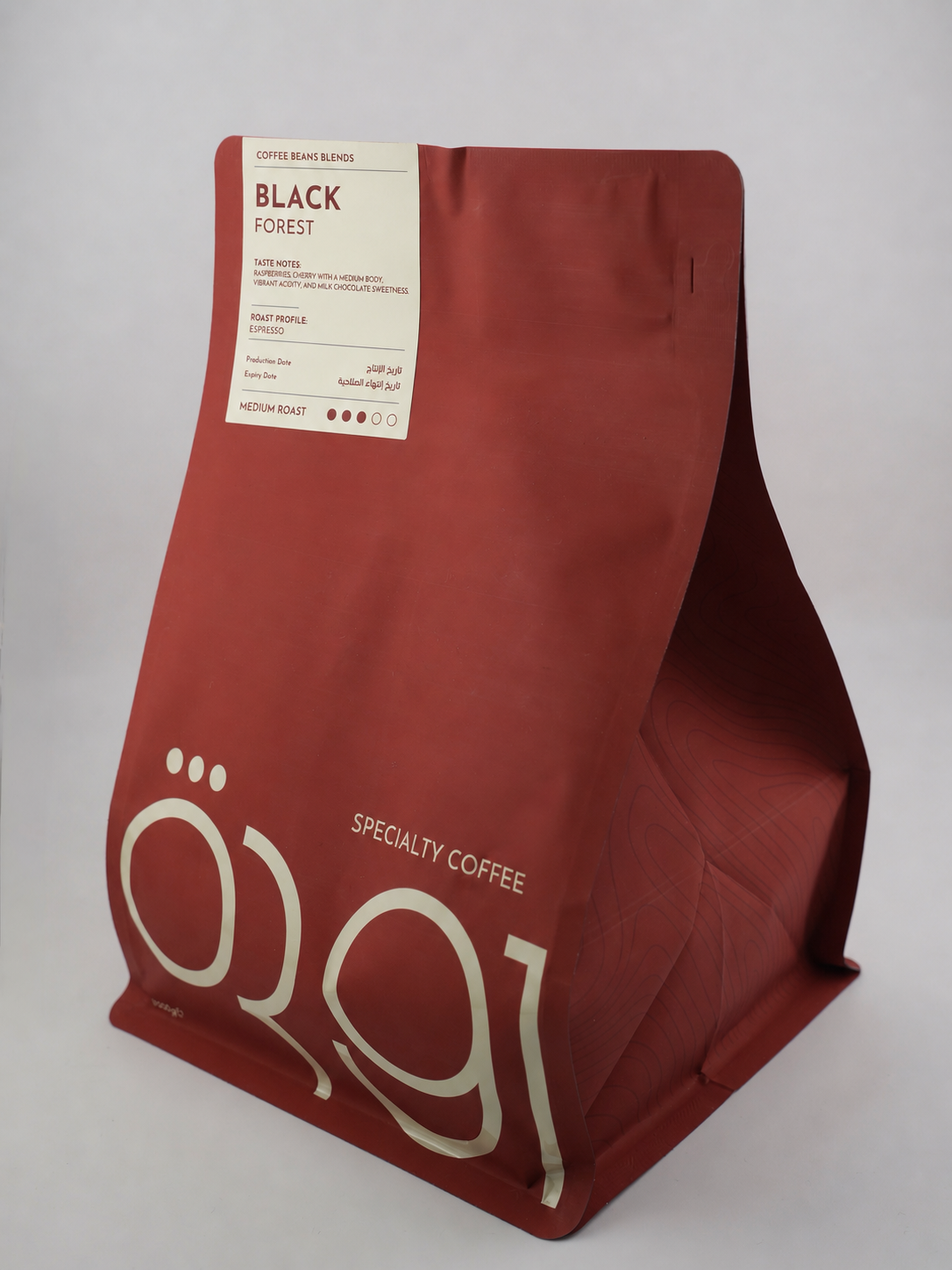 OR91 Black Forest Specialty Coffee Beans – Medium Roast Espresso Blend with Raspberry & Dark Chocolate Notes