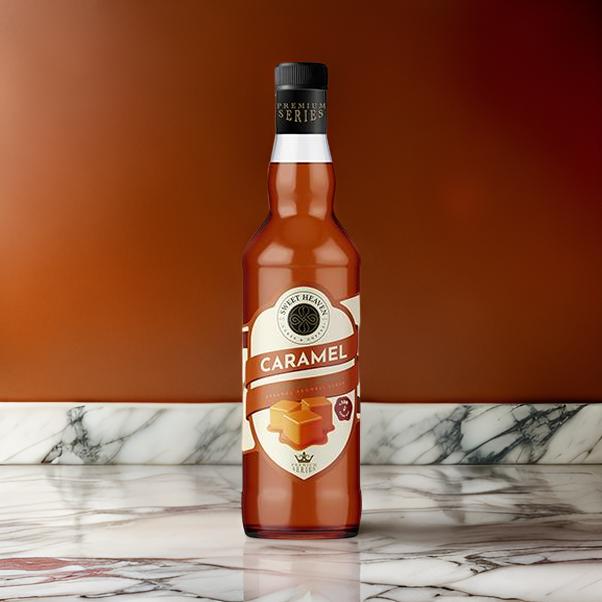 شراب فاخر بنكهة الكراميل 700 مل - شراب سويت هيفن