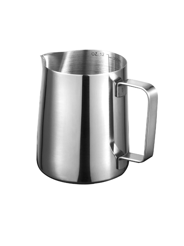 12oz Stainless Steel Coffee Milk Frothing Jug For Dripless Latte Art