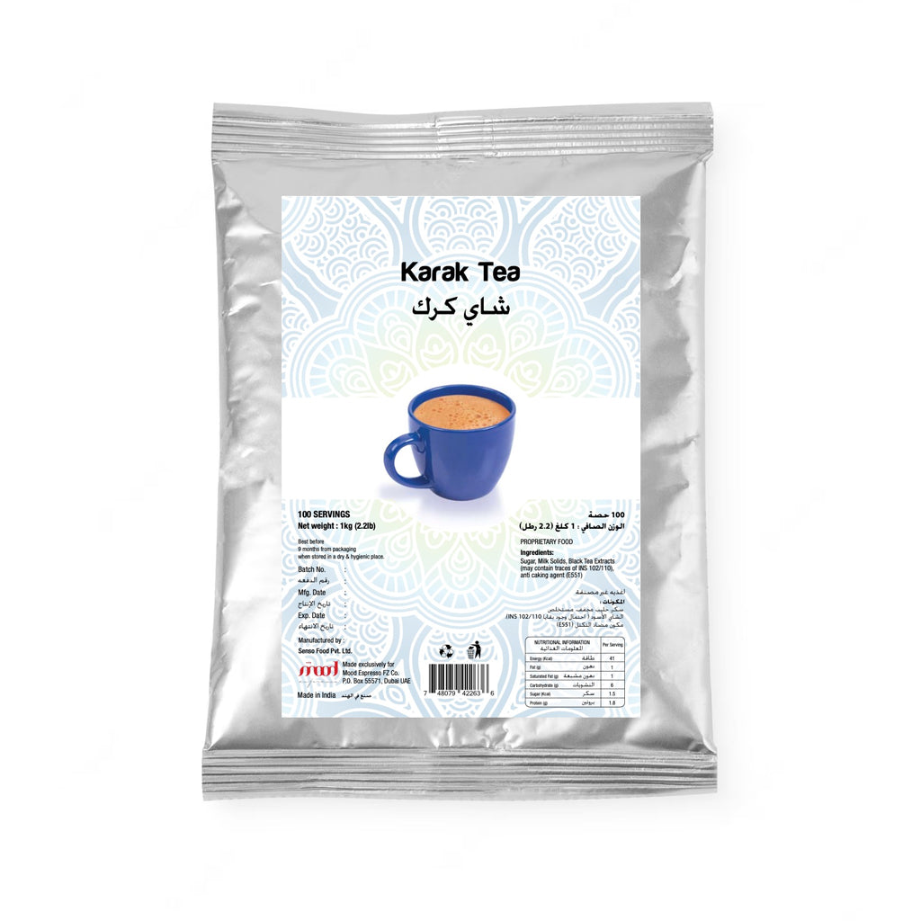 Karak Tea Premix Powder - 100 Servings - Mood Espresso