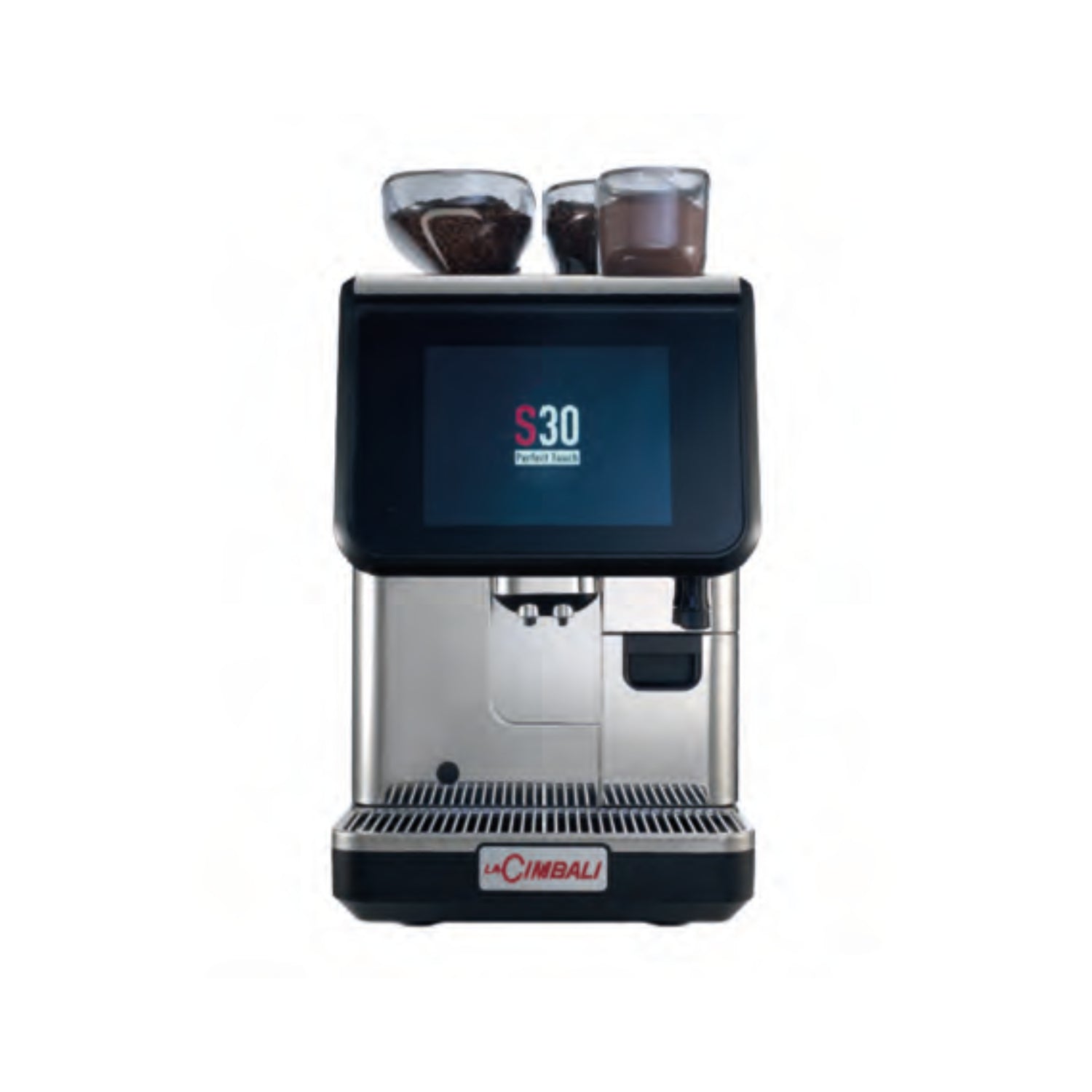 ماكينة صنع القهوة الأوتوماتيكية بالكامل LaCimbali S30 CS11 MilkPs، قابلة للذوبان