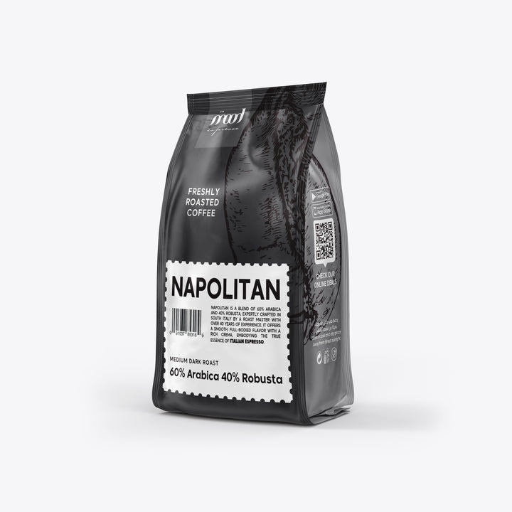 Mood Espresso Roasted Coffee Beans - Napolitan 1000 g