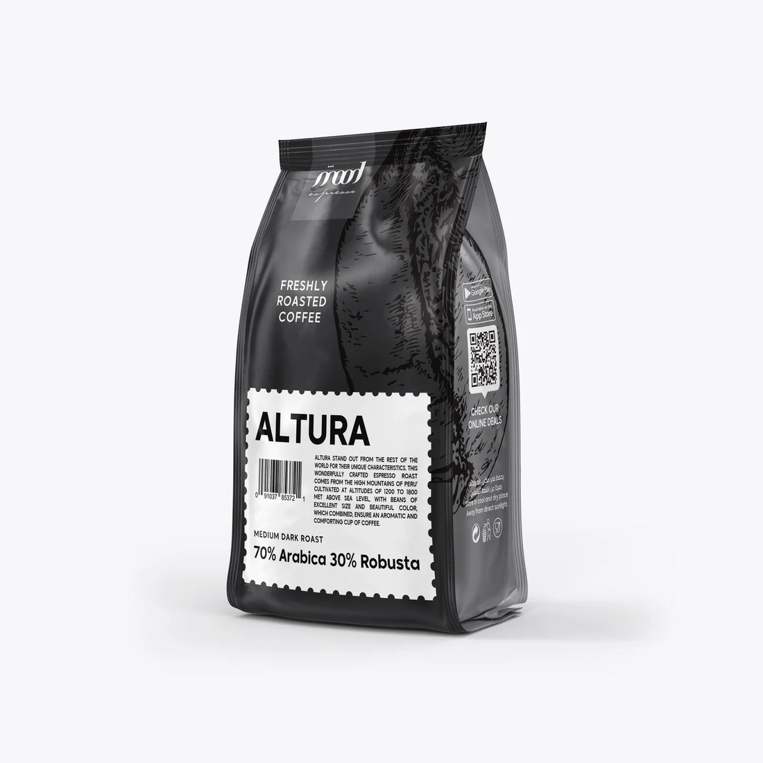Mood Espresso Roasted Coffee Beans – 1 kg | Buy 3, Get 1 Free
