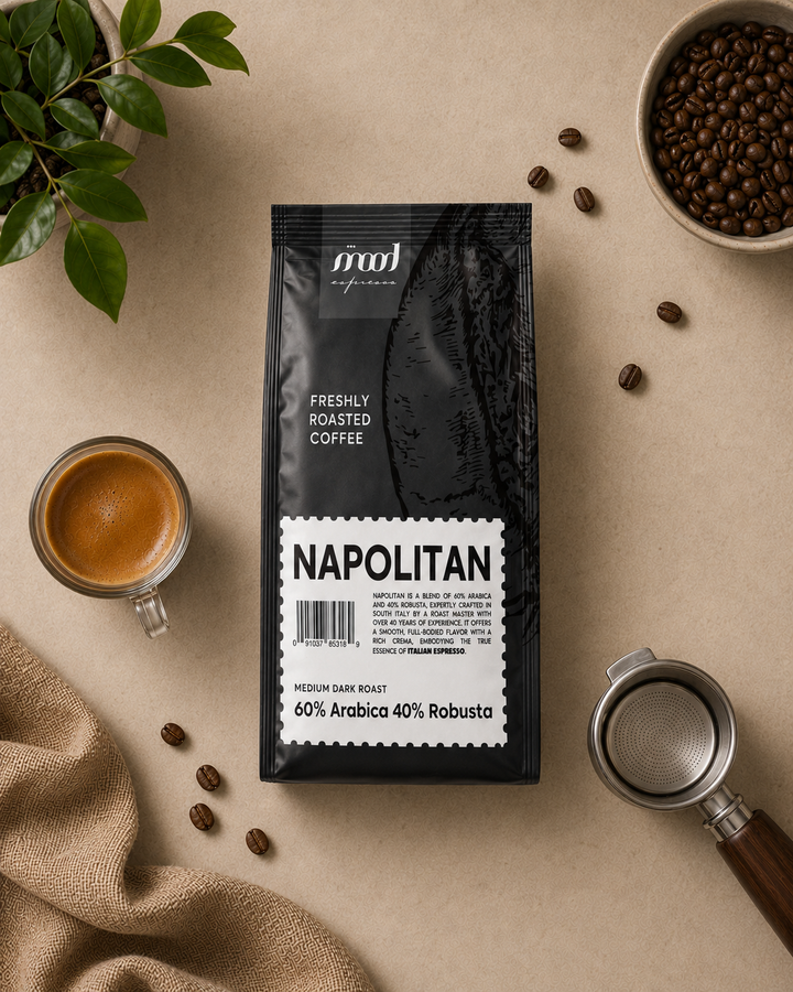 3+1 Free: Napolitan Coffee Beans, Medium-Dark Roast, 1kg