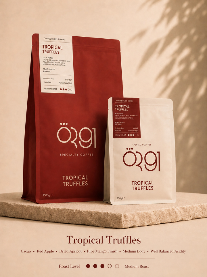 OR91 Tropical Truffles Specialty Coffee Beans, Medium Roast