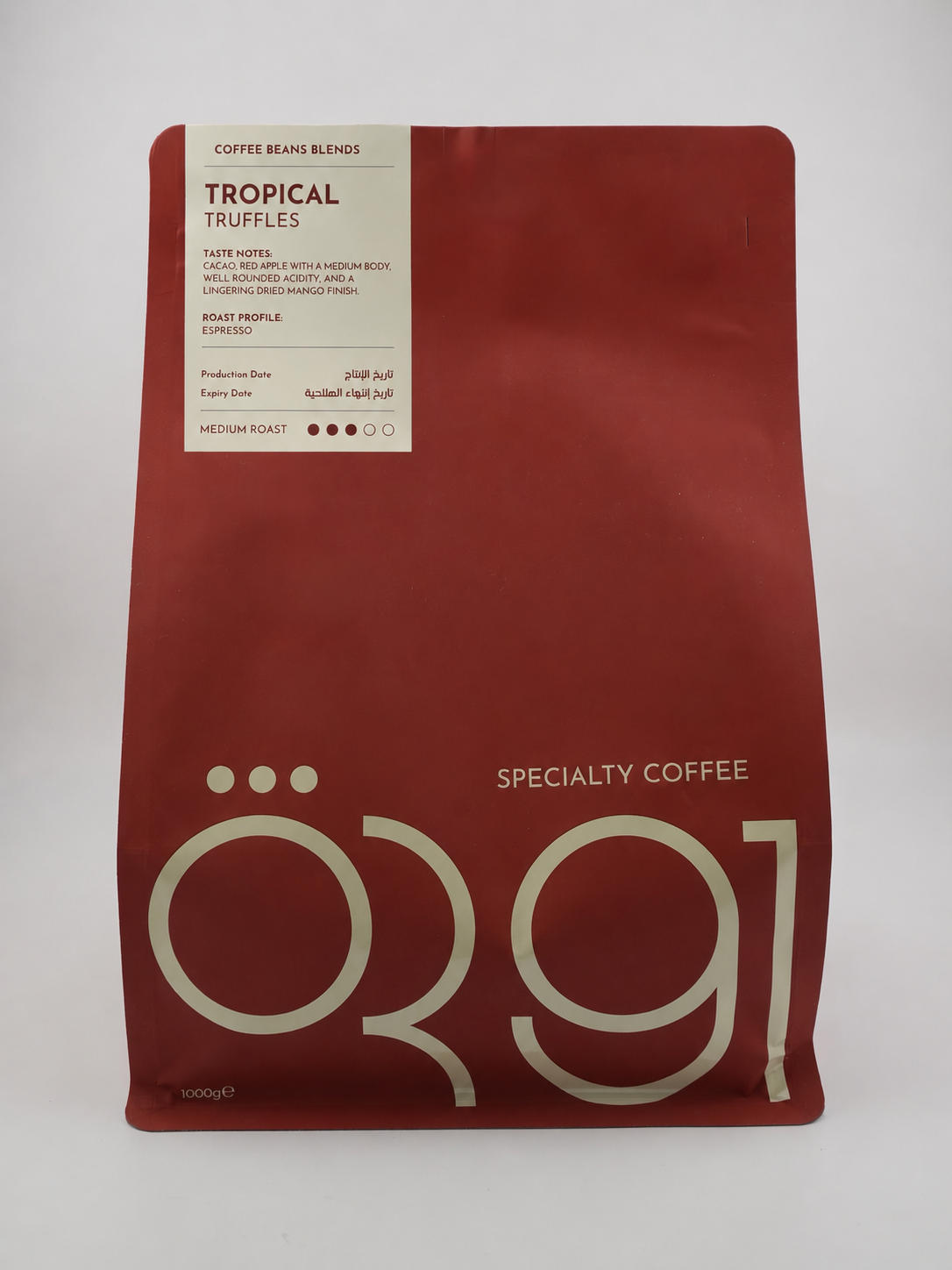 OR91 Tropical Truffles Specialty Coffee Beans Blends – Medium Roast Espresso Blend