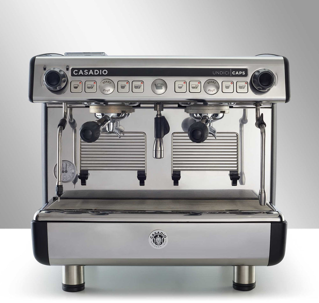 Casadio Undici Espresso Coffee Machine with Free Cofee Grinder