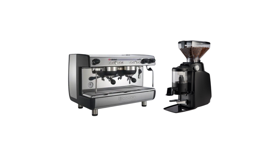 Casadio Undici Espresso Machine With Free Casadio Amalfi Cofee Grinder