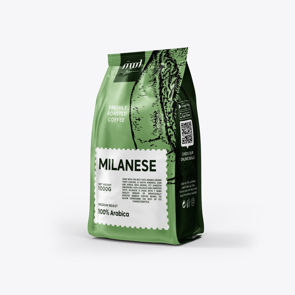 Mood Espresso Roasted Coffee Beans - Milanese 1000 g