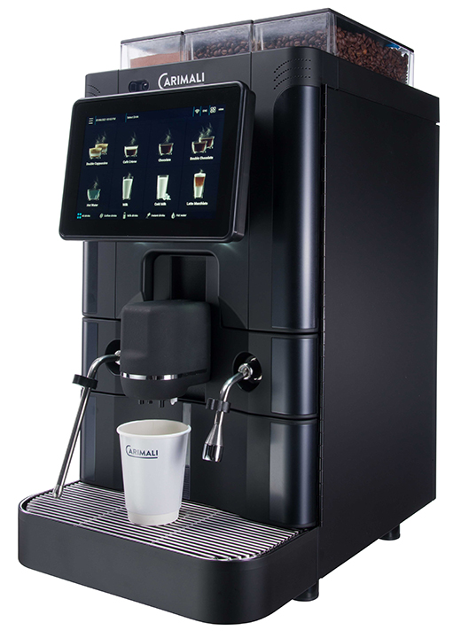 Carimali coffee outlet machine