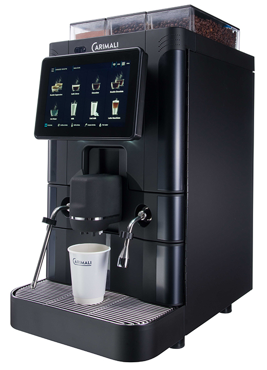 Bean to cup top automatic coffee machine