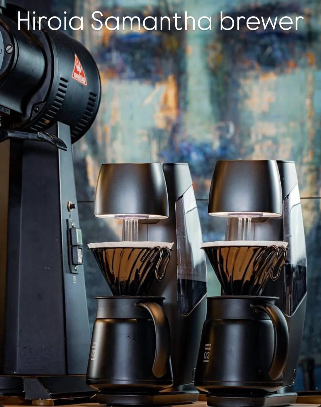 HIROIA Samantha V60 Smart Brewer – Automatic Pour Over Coffee Machine