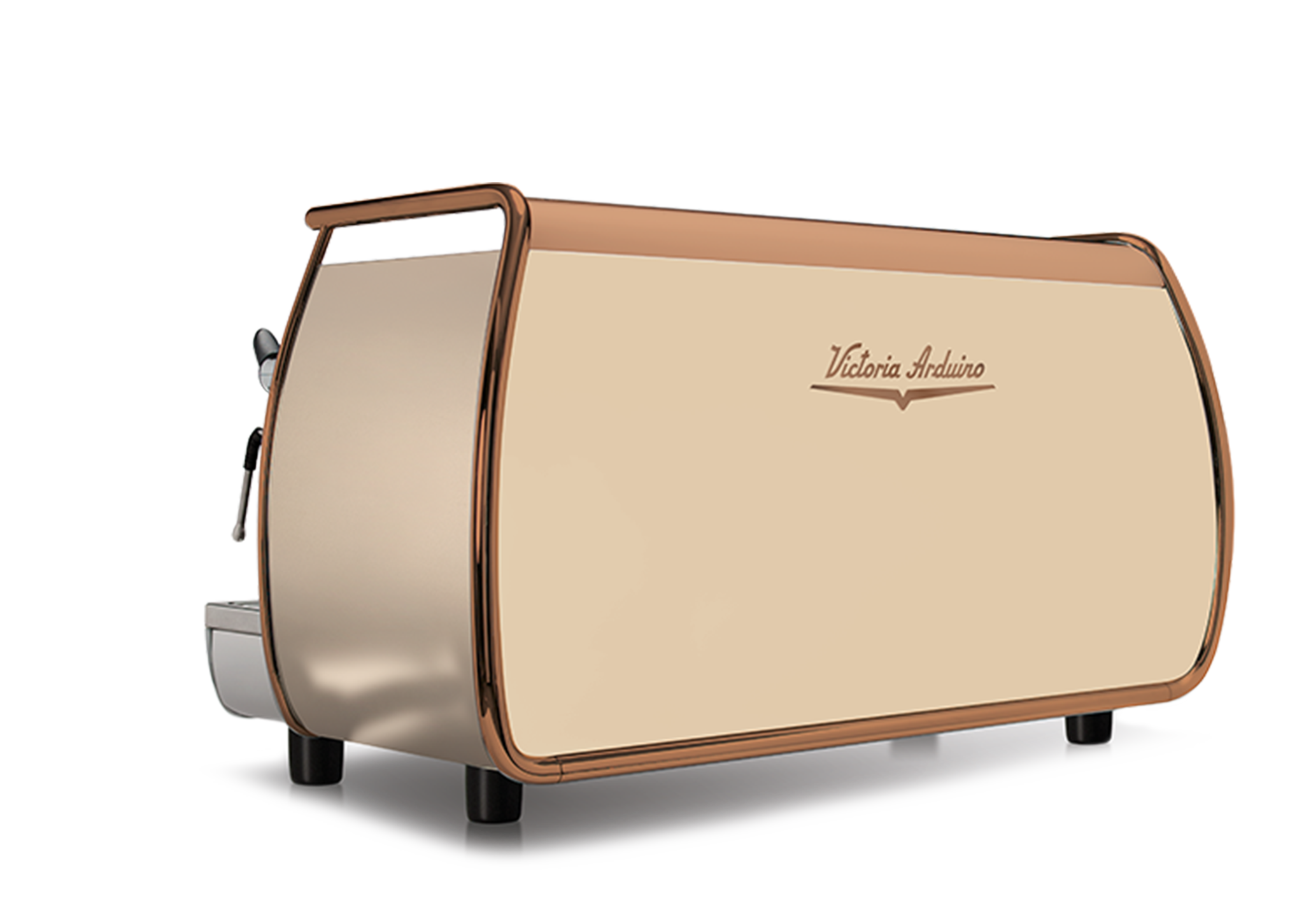 Victoria Arduino Adonis: Rear angled view · 1905 Glamour Sand
