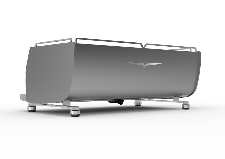 Victoria Arduino Black Eagle Maverick: Rear three-quarter view · Stainless Steel