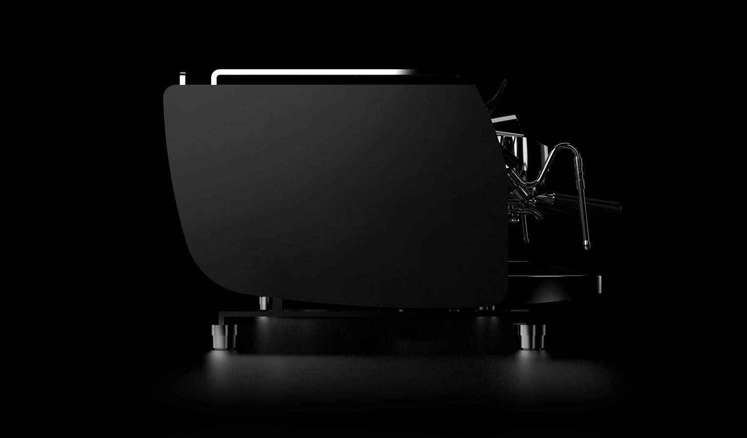 Victoria Arduino Black Eagle Maverick: Side view · Black