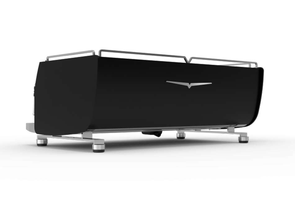 Victoria Arduino Black Eagle Maverick Core: Rear three-quarter view · Black