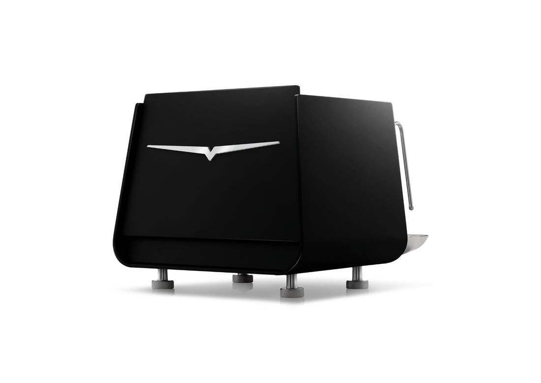 Victoria Arduino E1 Prima PRO: Rear three-quarter · Black · 1 group