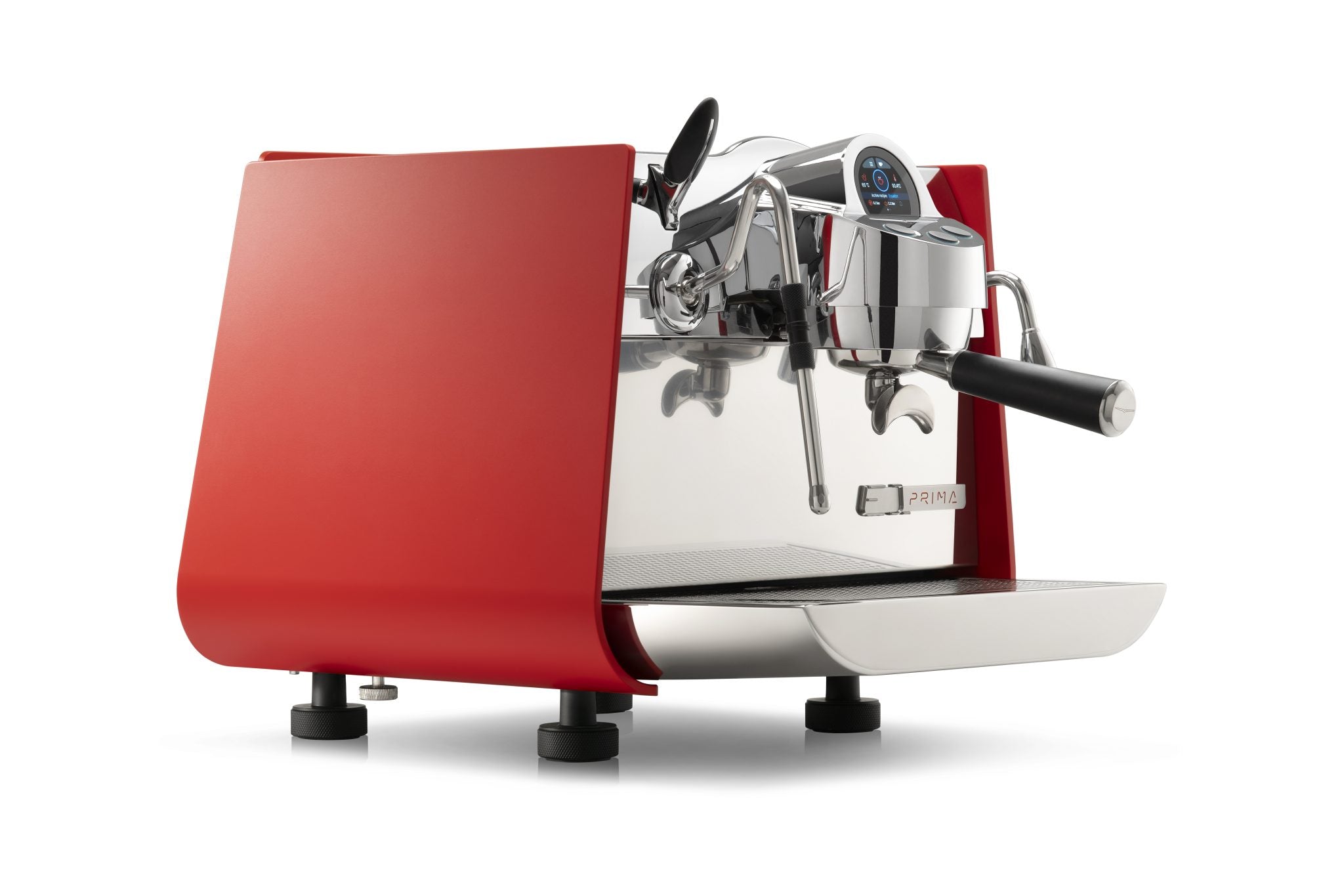 Victoria Arduino E1 Prima PRO: Front three-quarter · Racing Red · 1 group