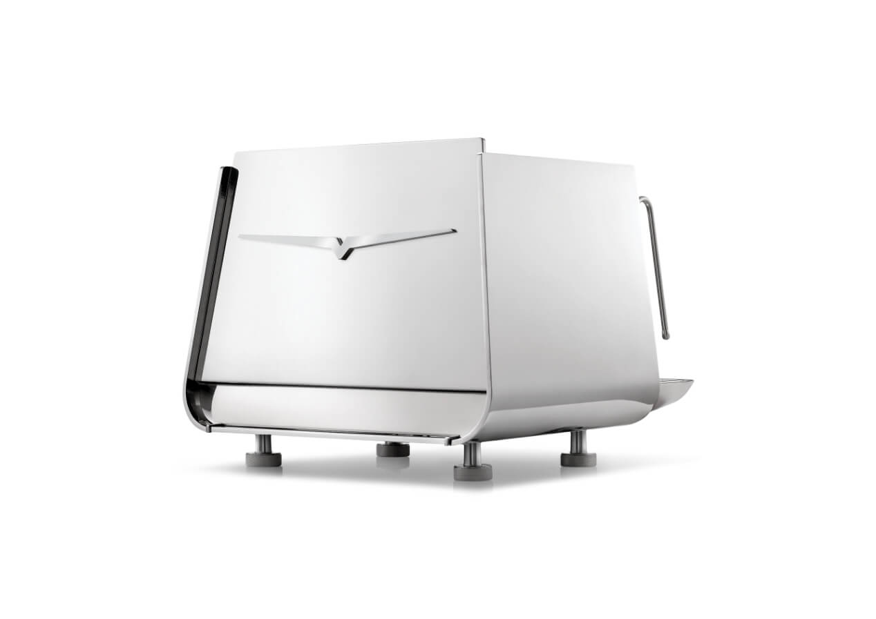 Victoria Arduino Eagle One Prima: Rear three-quarter · Stainless Steel · 1 group
