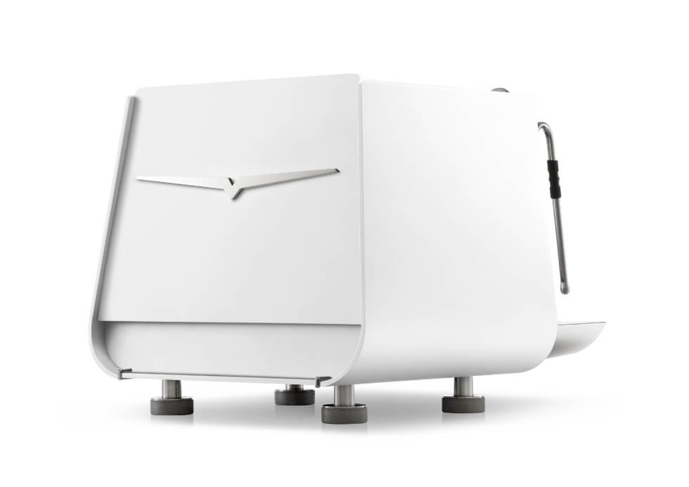 Victoria Arduino Eagle One Prima: Rear three-quarter · White · 1 group