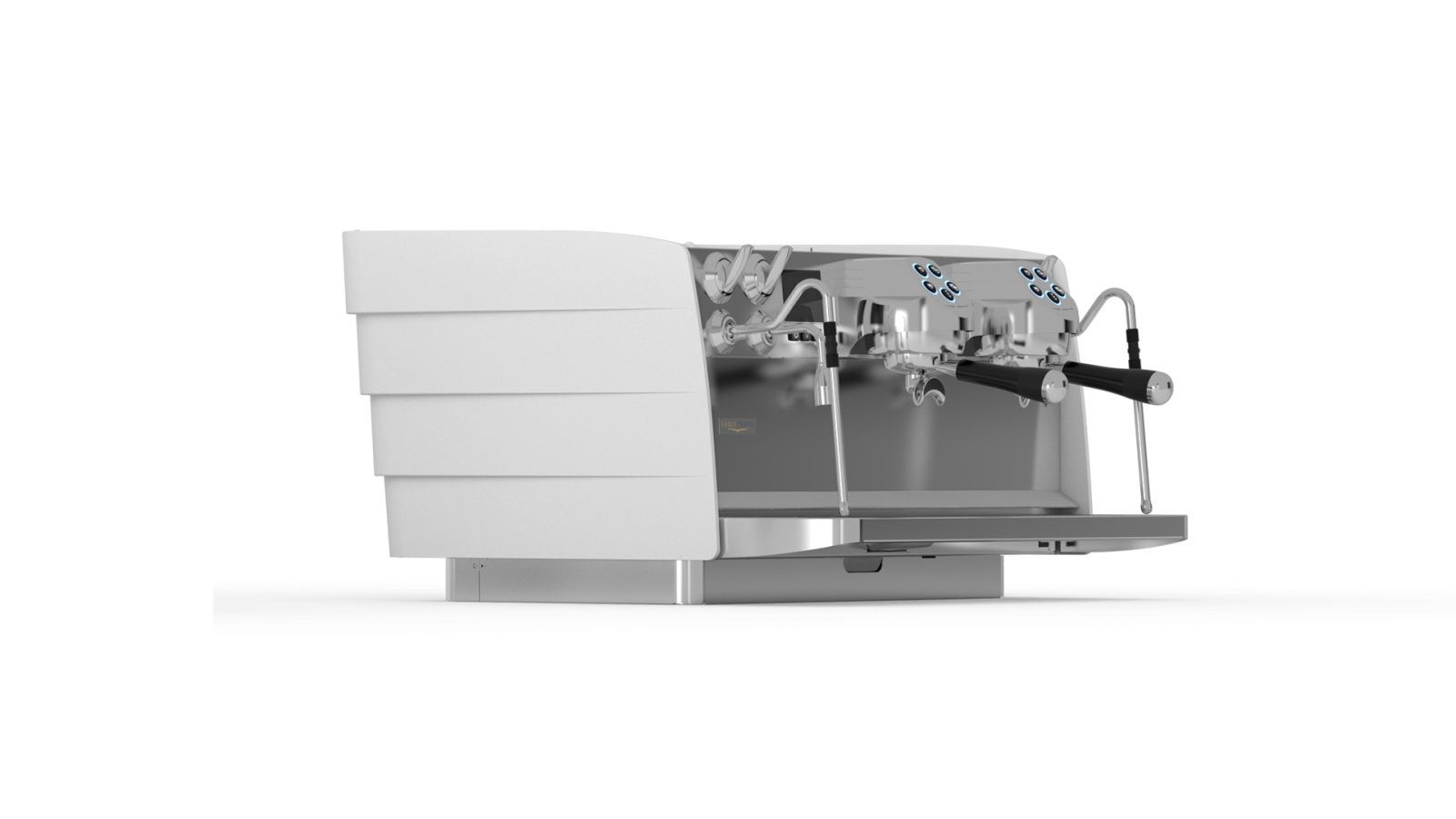 Victoria Arduino Eagle Tempo: Front angled view · White · 2 group