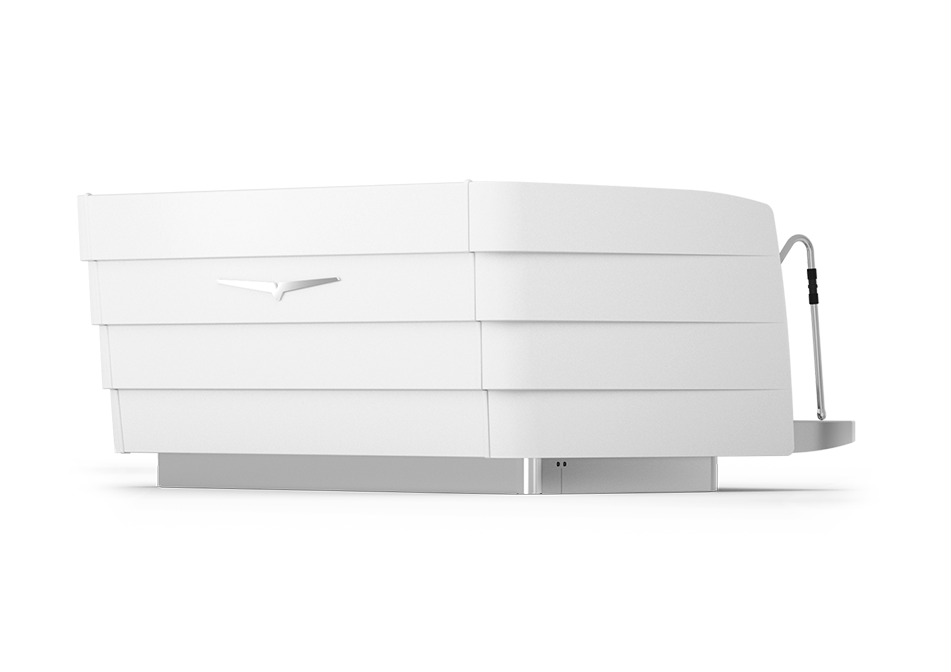 Victoria Arduino Eagle Tempo NEO: Rear angled view · White