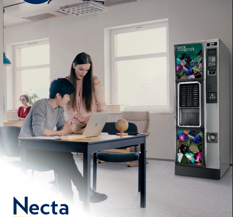 Necta Opera: High-Capacity Automatic Coffee Vending Machine With Advanced User-Friendly Interface