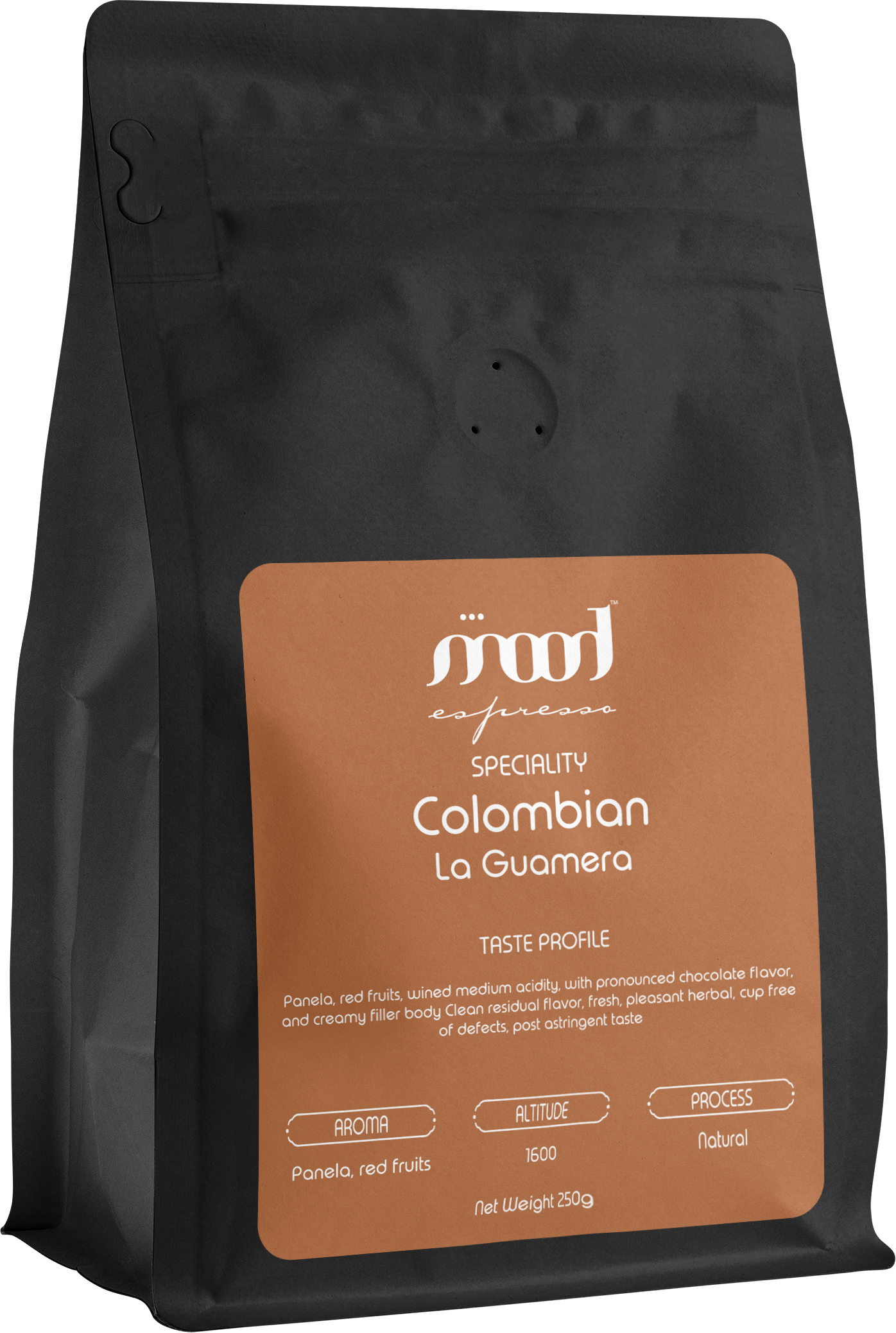 colombian la guamera 250 gm bag