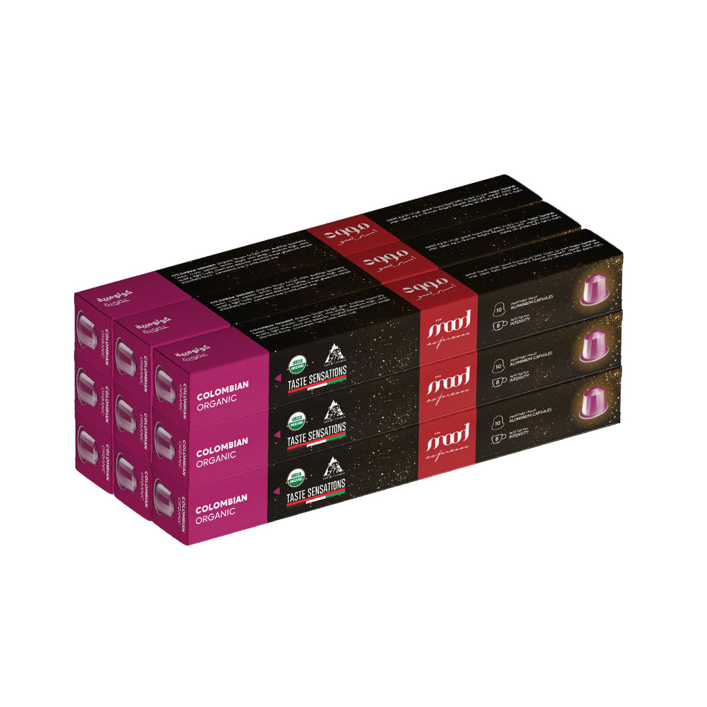 pack of 9 colombian organic