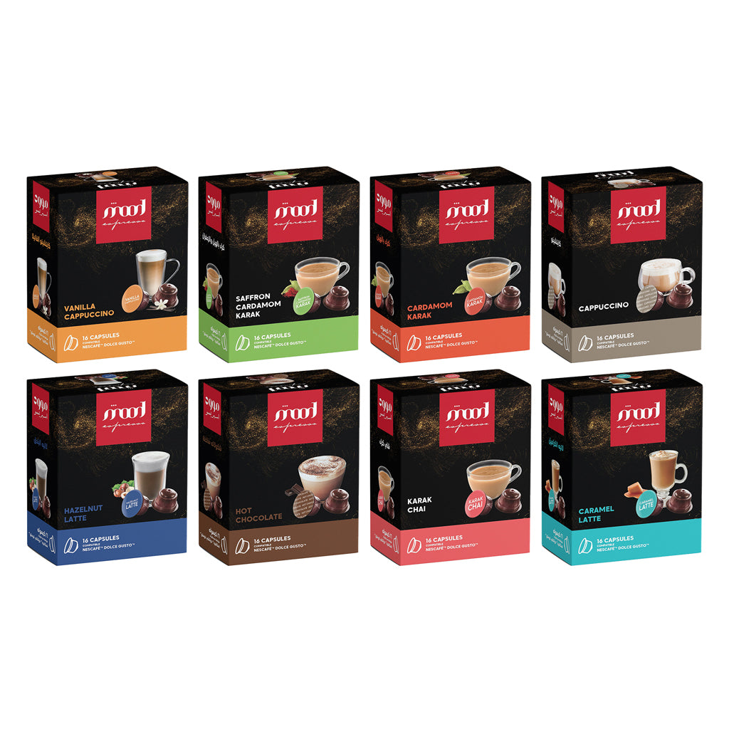 mood espresso - Dolce gusto nescafe offer bundle -pack of eight-pack of 8-dolce gusto Discovery pack