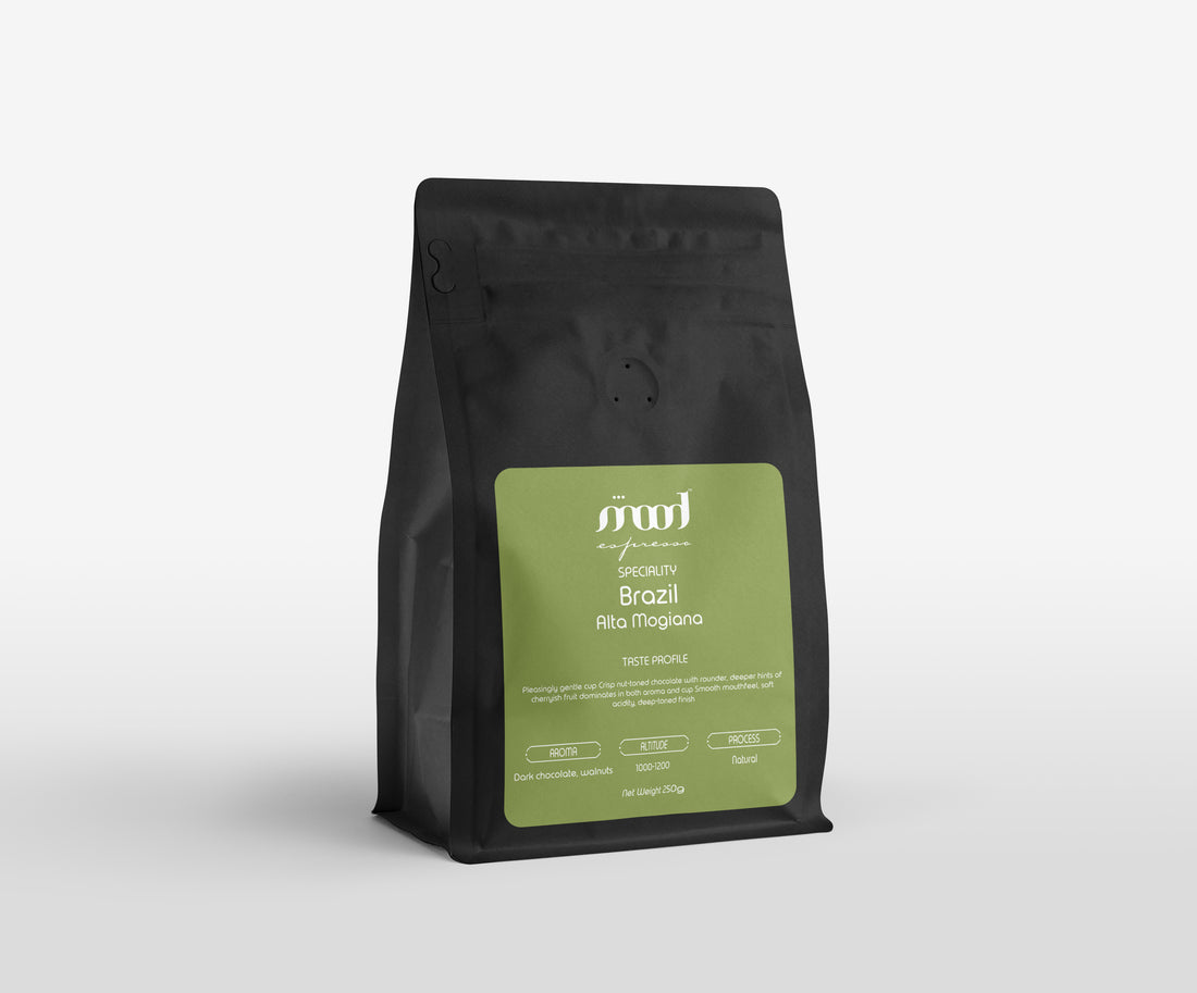 brazil alta mogiana 250 gms bag