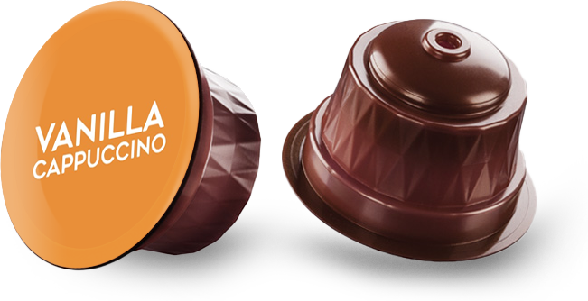 vanilla cappucino coffee capsules - dolce gusto nescafe coffee pods -mood espresso