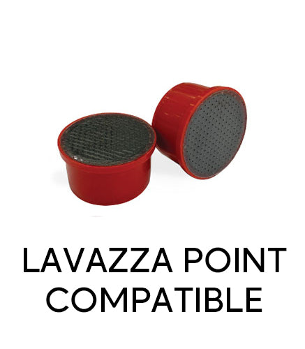 Lavazza Point Compatible Coffee Capsules - Deca Dark Decaffeinated (10 single serve pods)