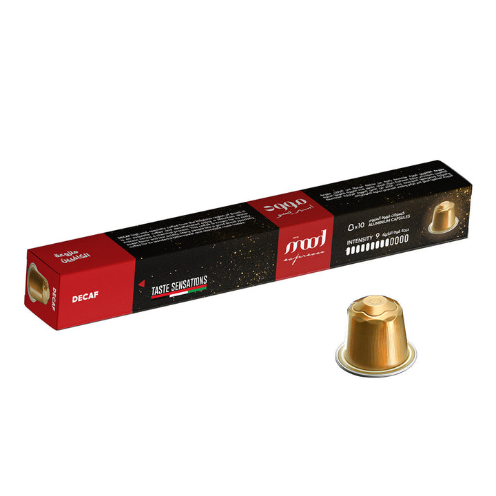 nespresso comaptible aluminium capsules by mood espresso