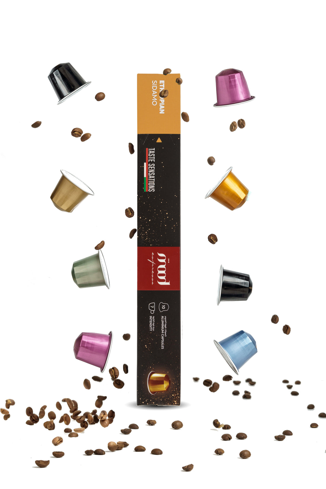 Ethiopian Sidamo - Nespresso Compatible Aluminium Capsules-Mood Espresso