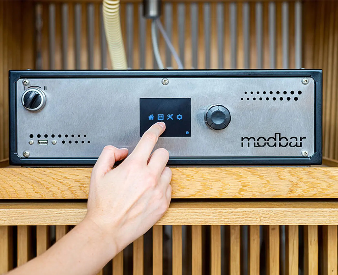 Modbar Espresso EP: Touch screen and joystick