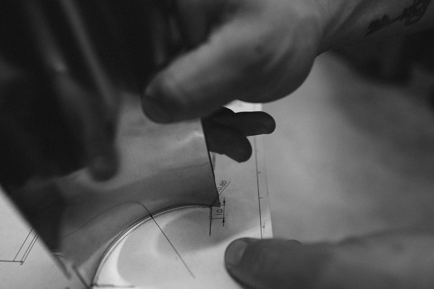 Linea PB Comet: Official Officine Fratelli Bambi handcrafting process; not an exact finished configuration